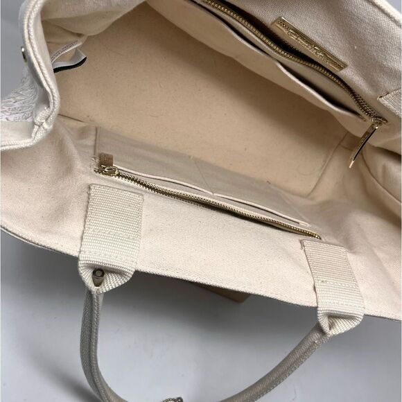 Oscar de la Renta Bag Niemen Marcus Target Canvas Bag - Picture 7 of 12